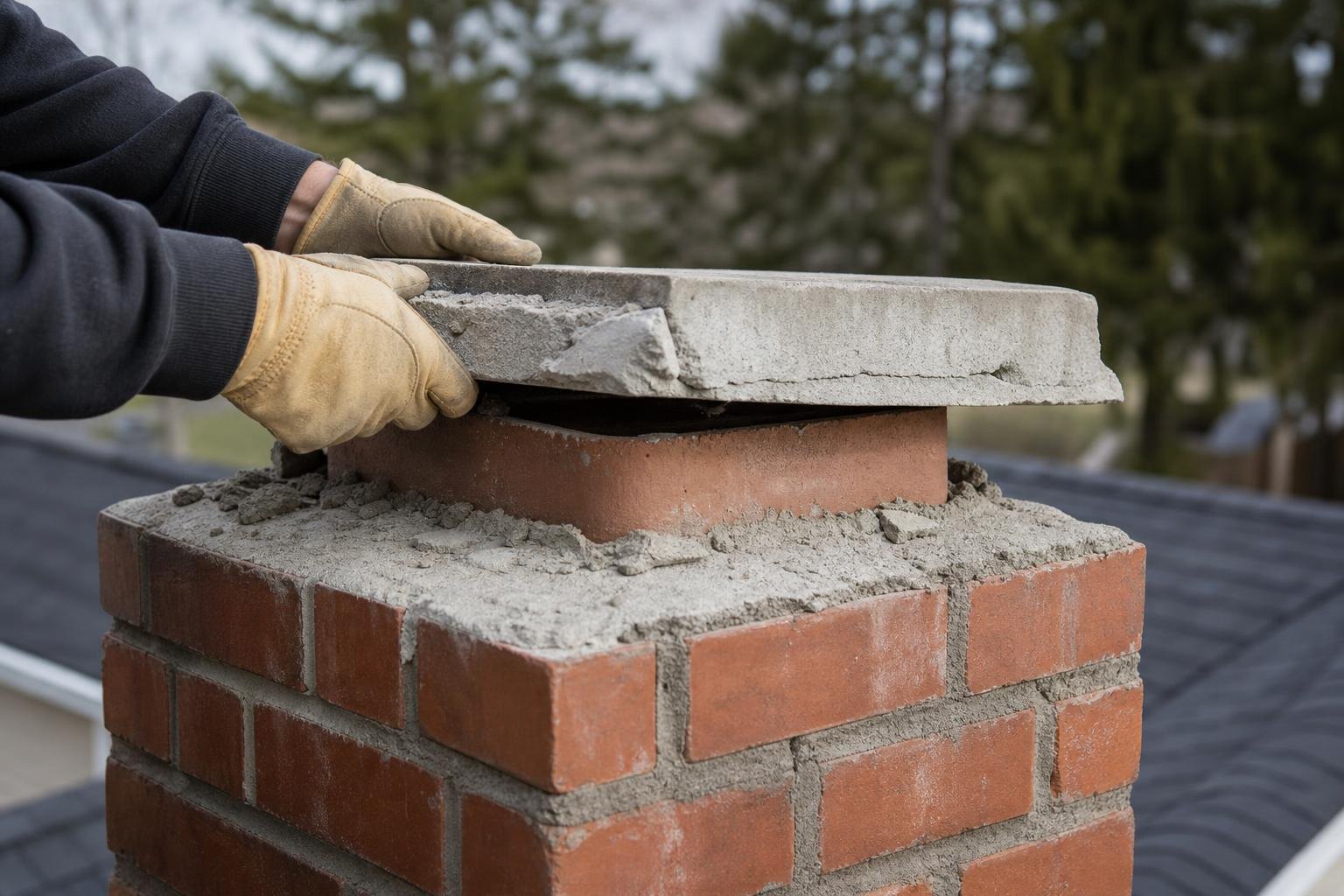 Chimney Cap Installation