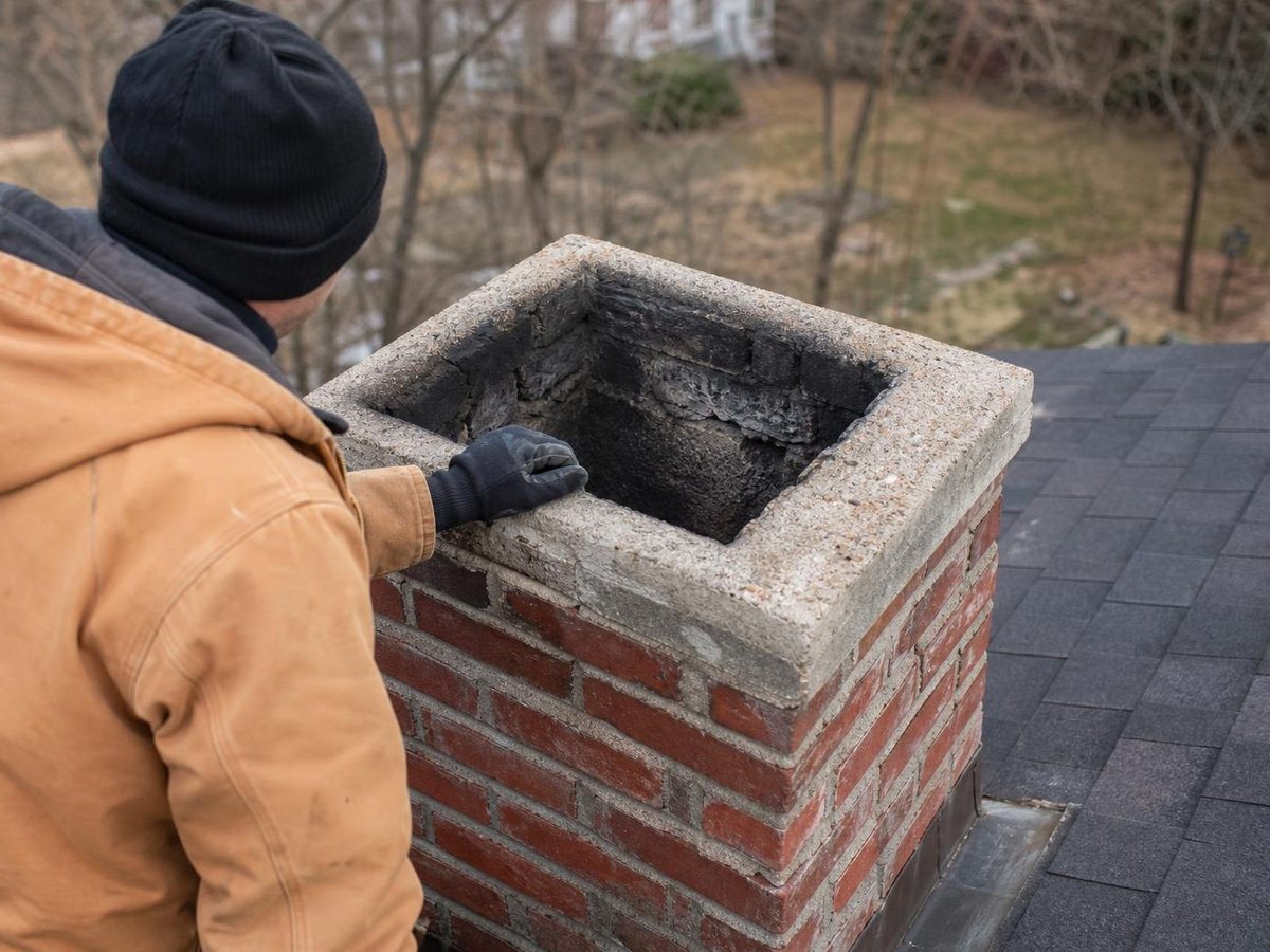 Darby Chimney Service work in Jewett City